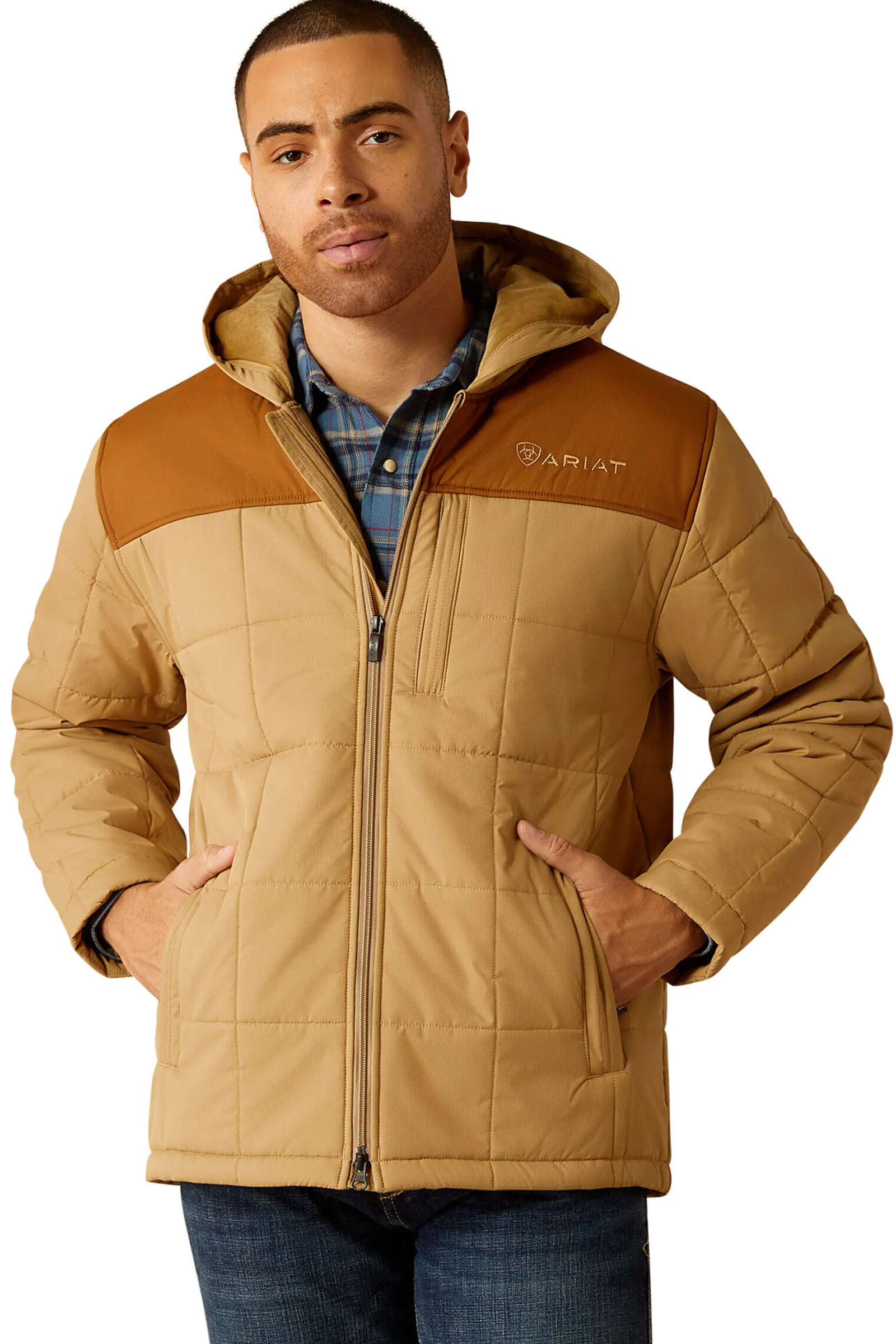Fashion Crius Hooded Insulated Jacket Riding Jackets
