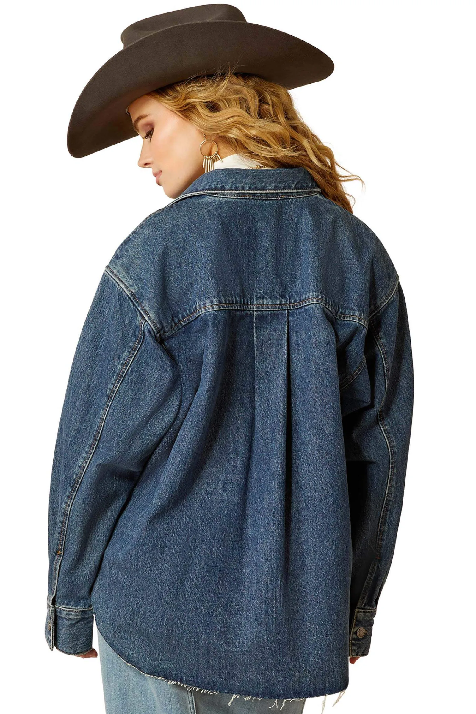Hot Denim Shirt Jacket Women Coats & Jackets