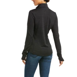 Outlet Gridwork 1/4 Zip Baselayer Shirt Women Tops & T-shirts