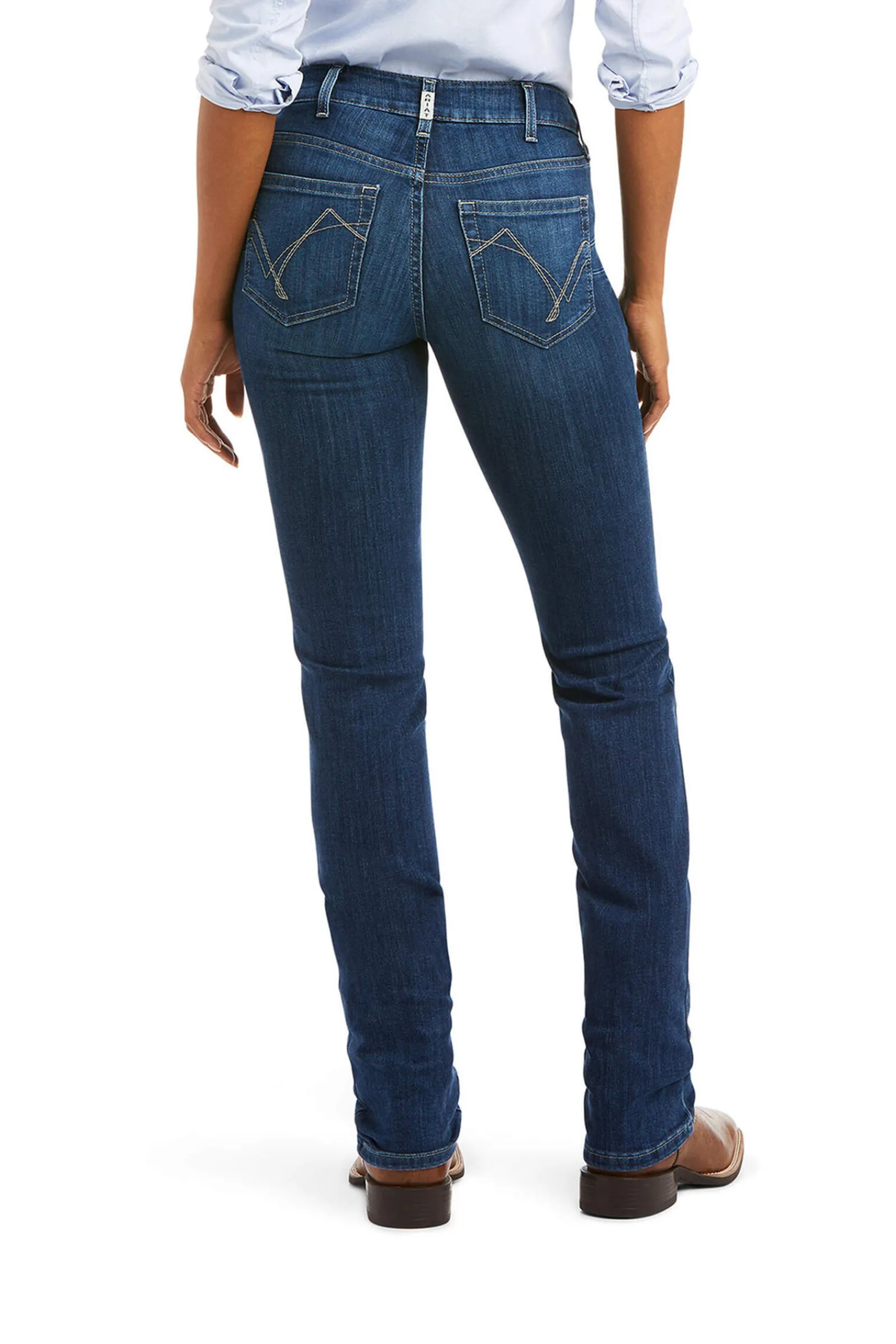 Clearance R.E.A.L. Perfect Rise Abby Straight Jeans Western|Jodhpurs