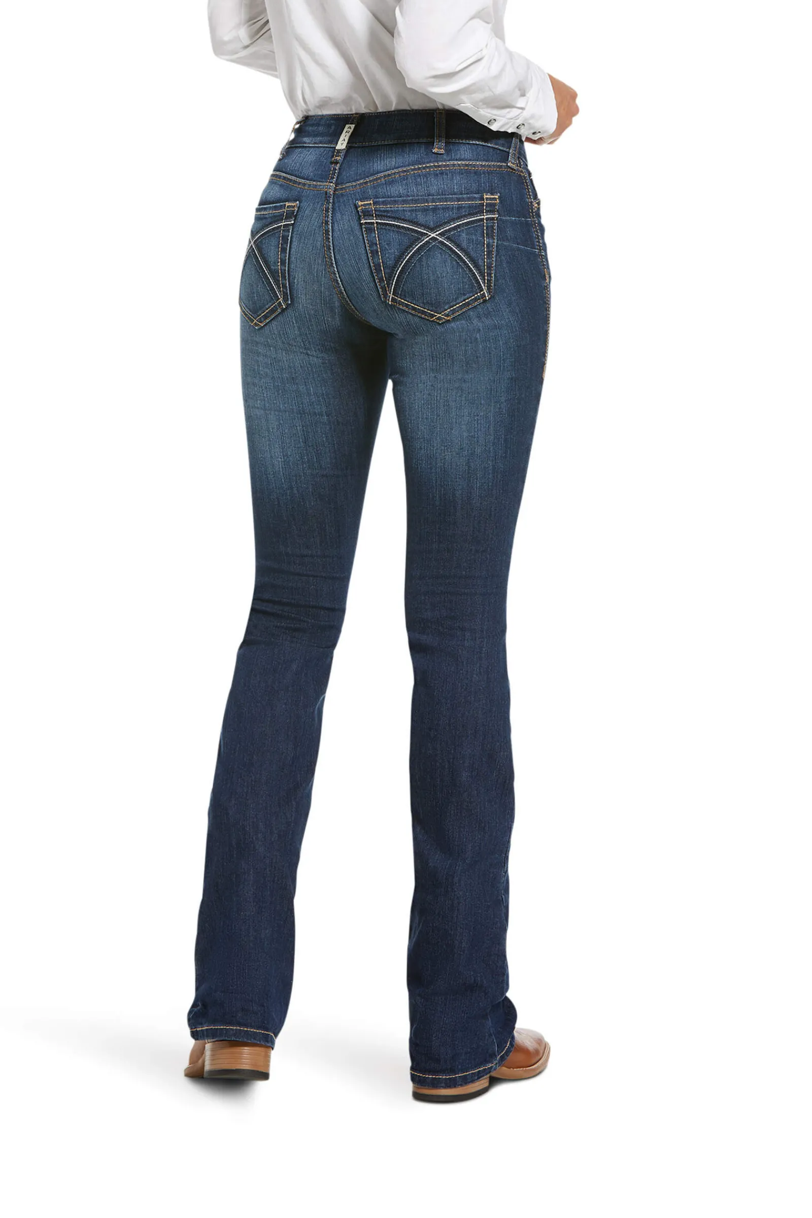 Hot R.E.A.L. Perfect Rise Stretch Rosa Boot Cut Jeans Western|Jodhpurs