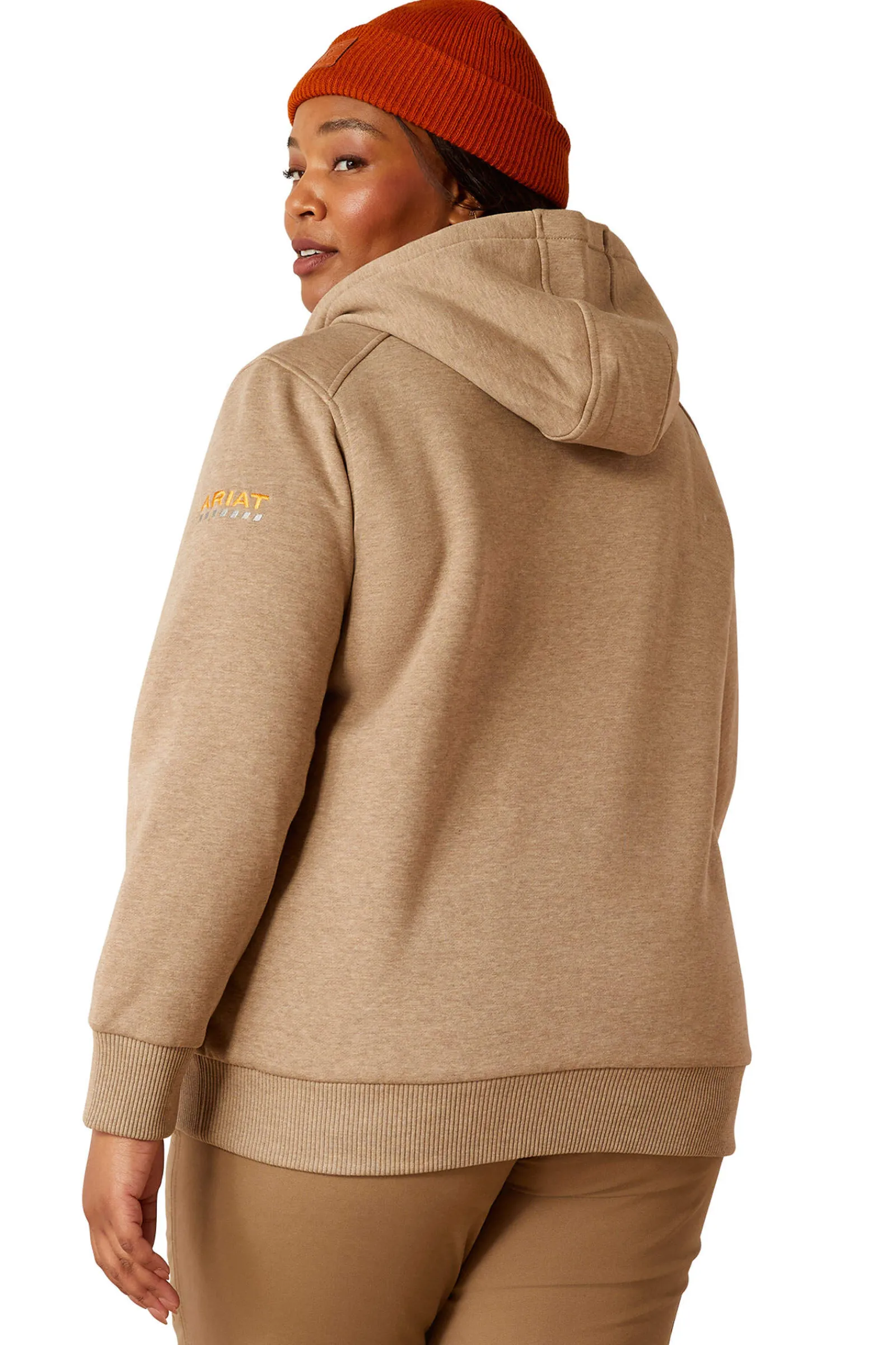 Fashion Rebar All-Weather Sherpa Full Zip Hoodie Women Riding Jumpers & Fleeces