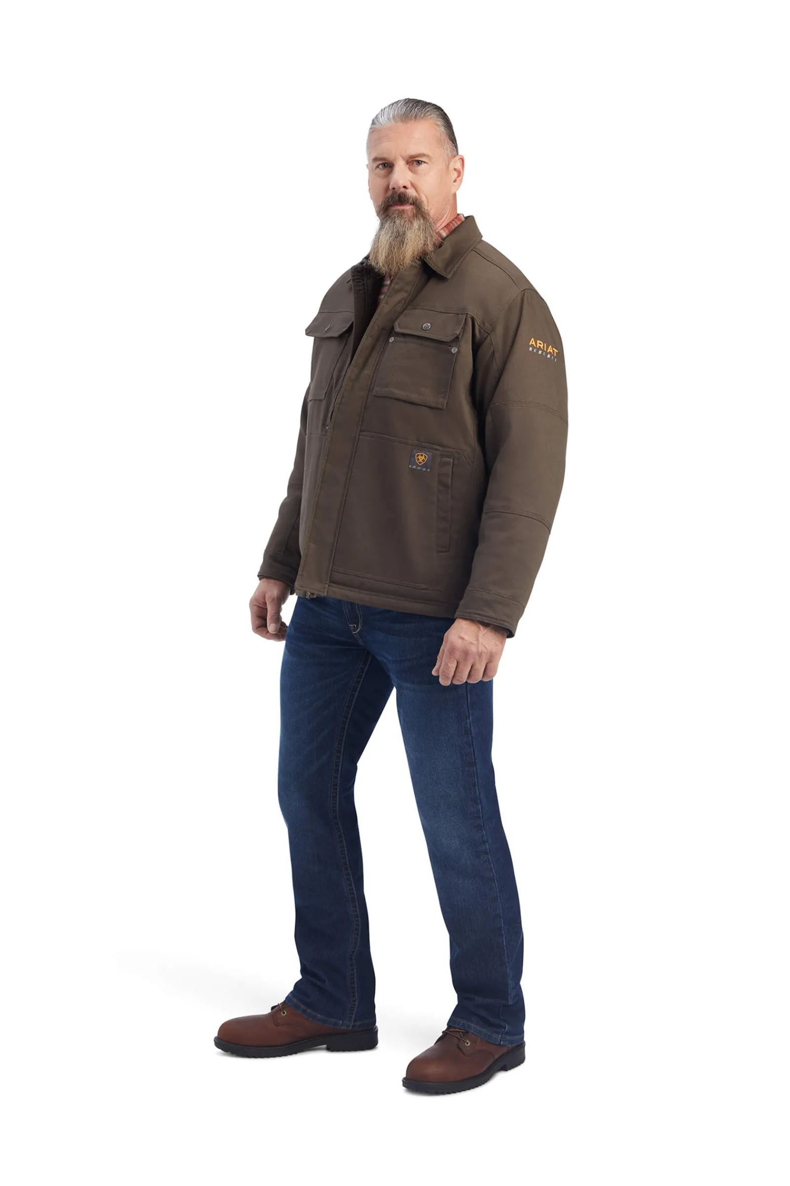 Clearance Rebar DuraCanvas Sherpa-Lined Coat Riding Jackets