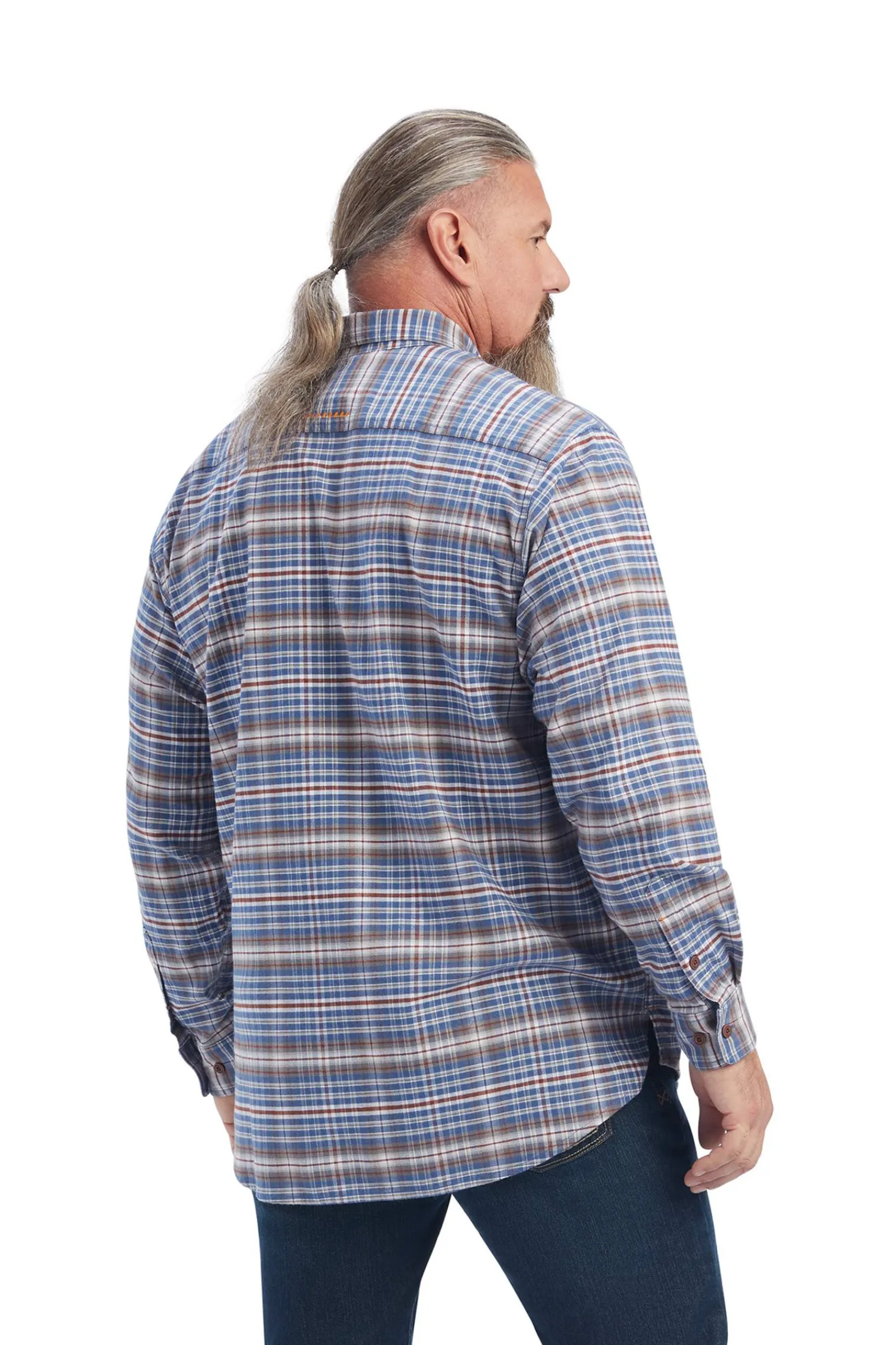 New Rebar Flannel DuraStretch Work Shirt Riding Shirts