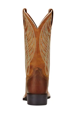 Online Round Up Wide Square Toe Woman Western|Country Boots