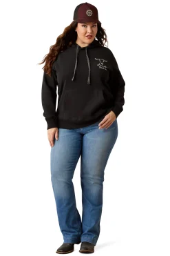 Best Steer Stitch Hoodie Women Riding Jumpers & Fleeces