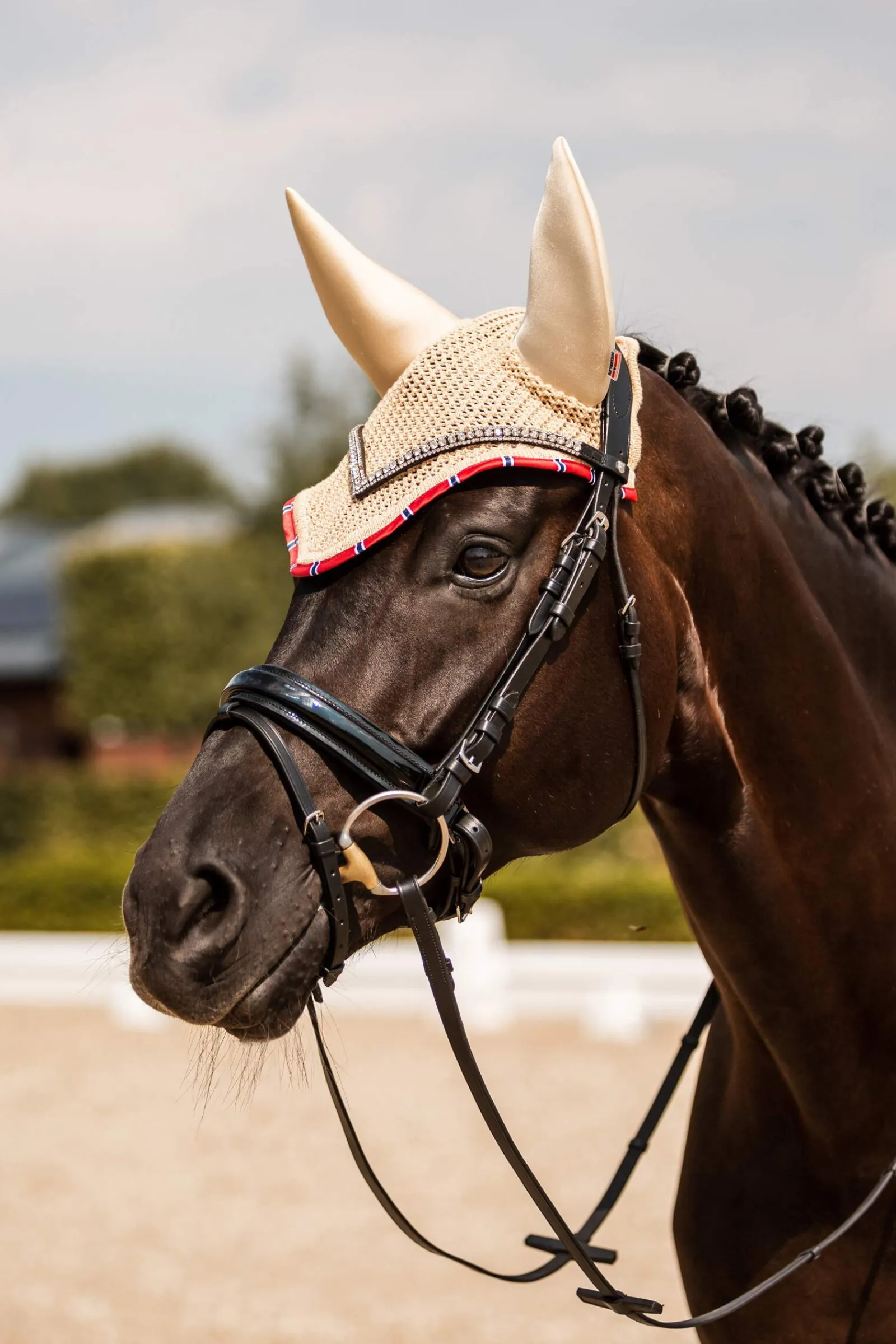 New B Vertigo Amory Soundless Ear Net Ear Bonnets & Fly Veils|Ear Bonnets & Fly Veils