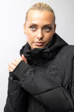 Discount B Vertigo Gem Long Padded Coat Women Coats & Jackets