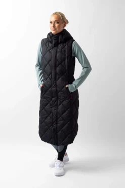 Fashion B Vertigo Gem Women´s Long Padded Riding Vest Women Coats & Jackets