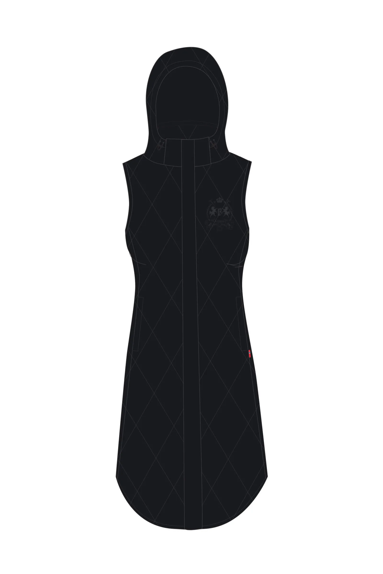 Fashion B Vertigo Gem Women´s Long Padded Riding Vest Women Coats & Jackets