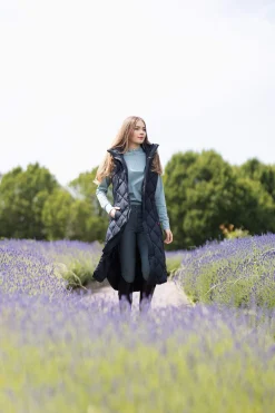 Fashion B Vertigo Gem Women´s Long Padded Riding Vest Women Coats & Jackets