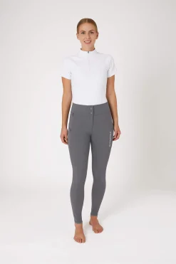 Hot B Vertigo Justine Thermo Silicone Full Seat Breeches for Women Winter Breeches