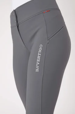 Hot B Vertigo Justine Thermo Silicone Full Seat Breeches for Women Winter Breeches