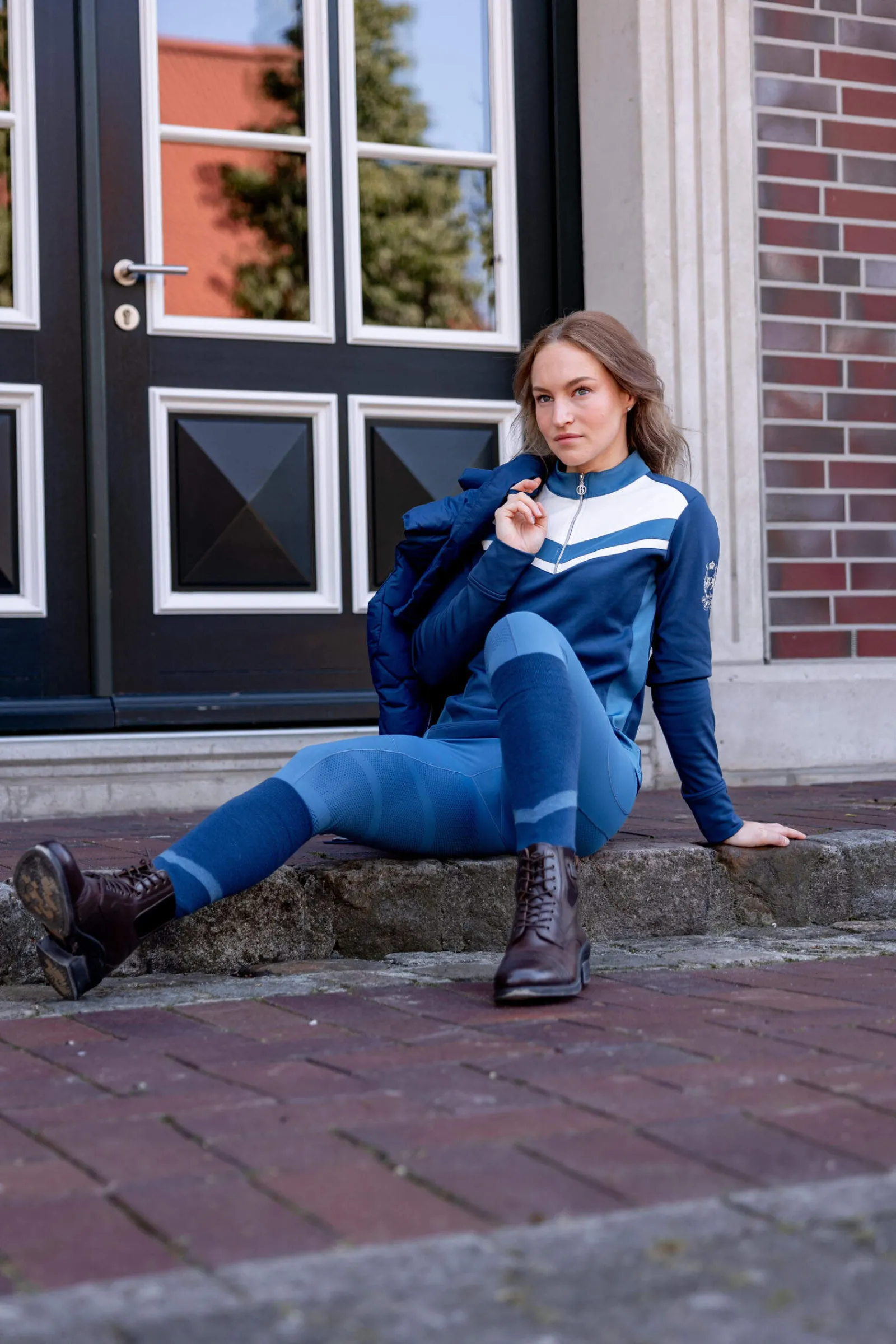 New B Vertigo Leonora Women´s Seamless Fullgrip Thermo Tights Winter Breeches|Riding Tights