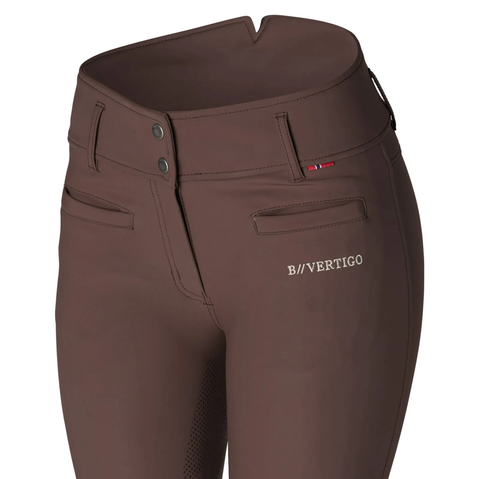 Fashion B Vertigo Tiffany Thermo Silicone Full Seat Breeches for Women Winter Breeches