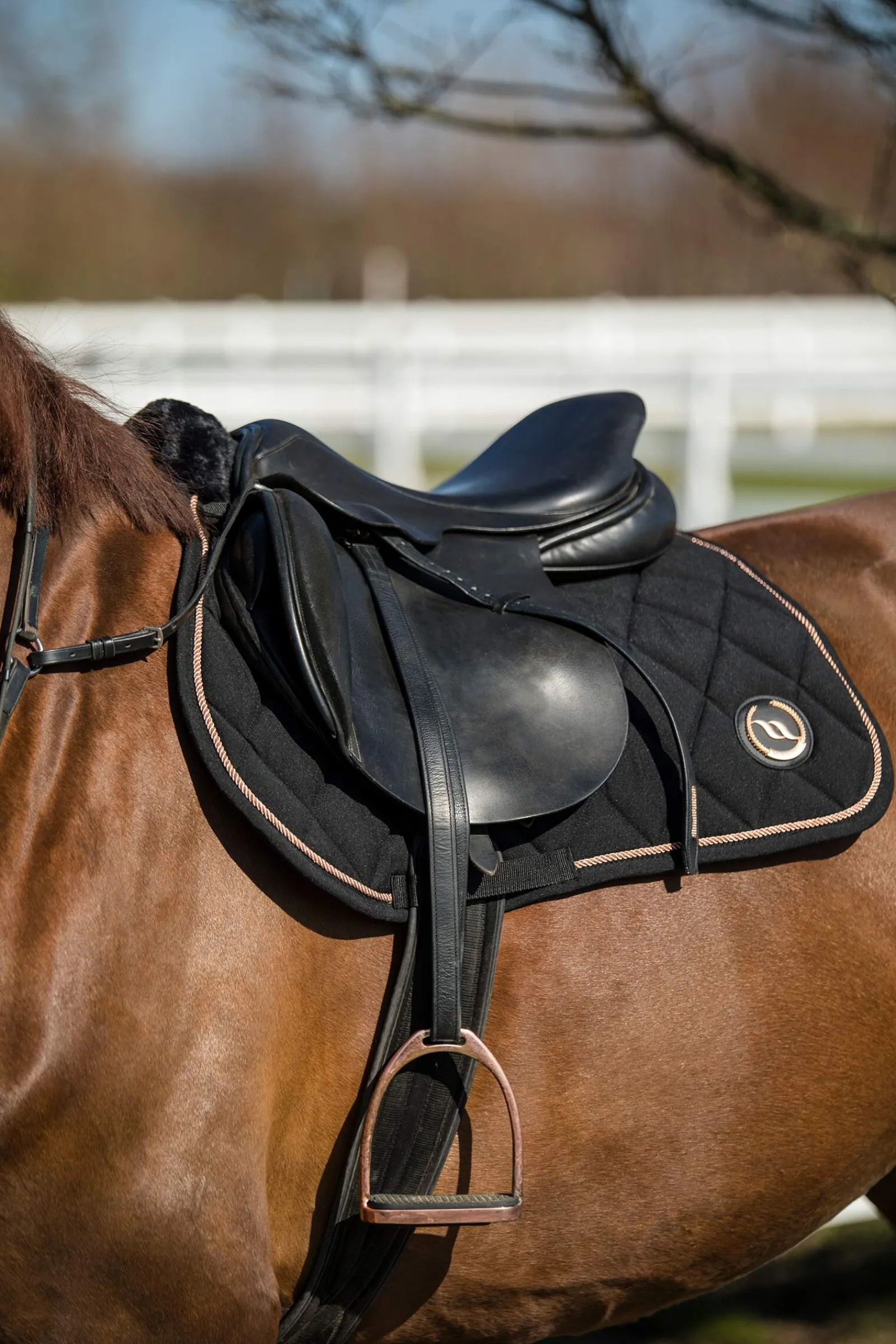 Clearance Back on Track Haze Collection Saddle Pad Jumping Pony Saddle Pads|All Purpose & Jumping Saddle Pads