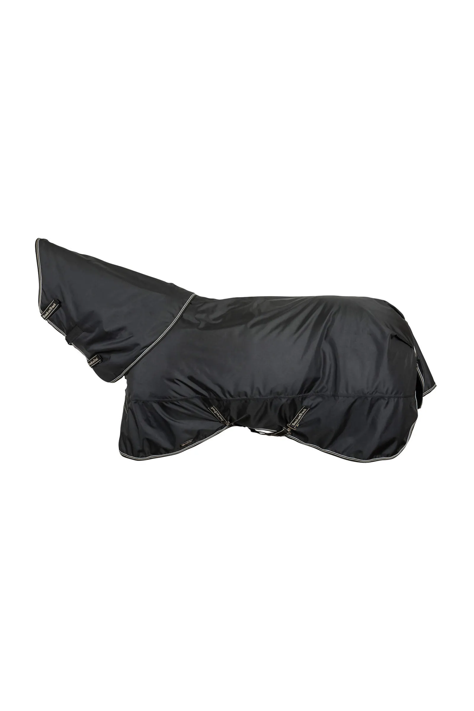 Best Back on Track Obsidian Turnout Rug With Detachable Neck, 150g Medium & Heavyweight Turnout Rugs