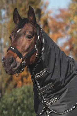 Best Back on Track Obsidian Turnout Rug With Detachable Neck, 150g Medium & Heavyweight Turnout Rugs