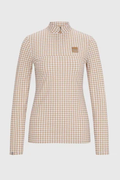 Best Rachel Training Shirt Houndstooth Women Tops & T-shirts
