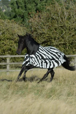Discount Buzz-Off Zebra Fly Rug with Detachable Full Neck Fly Rugs|Fly Rugs