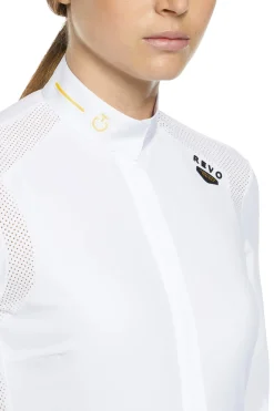 Discount Cavalleria Toscana R-Evo Perforated Epaulet Women Women Show Clothing|Tops & T-shirts
