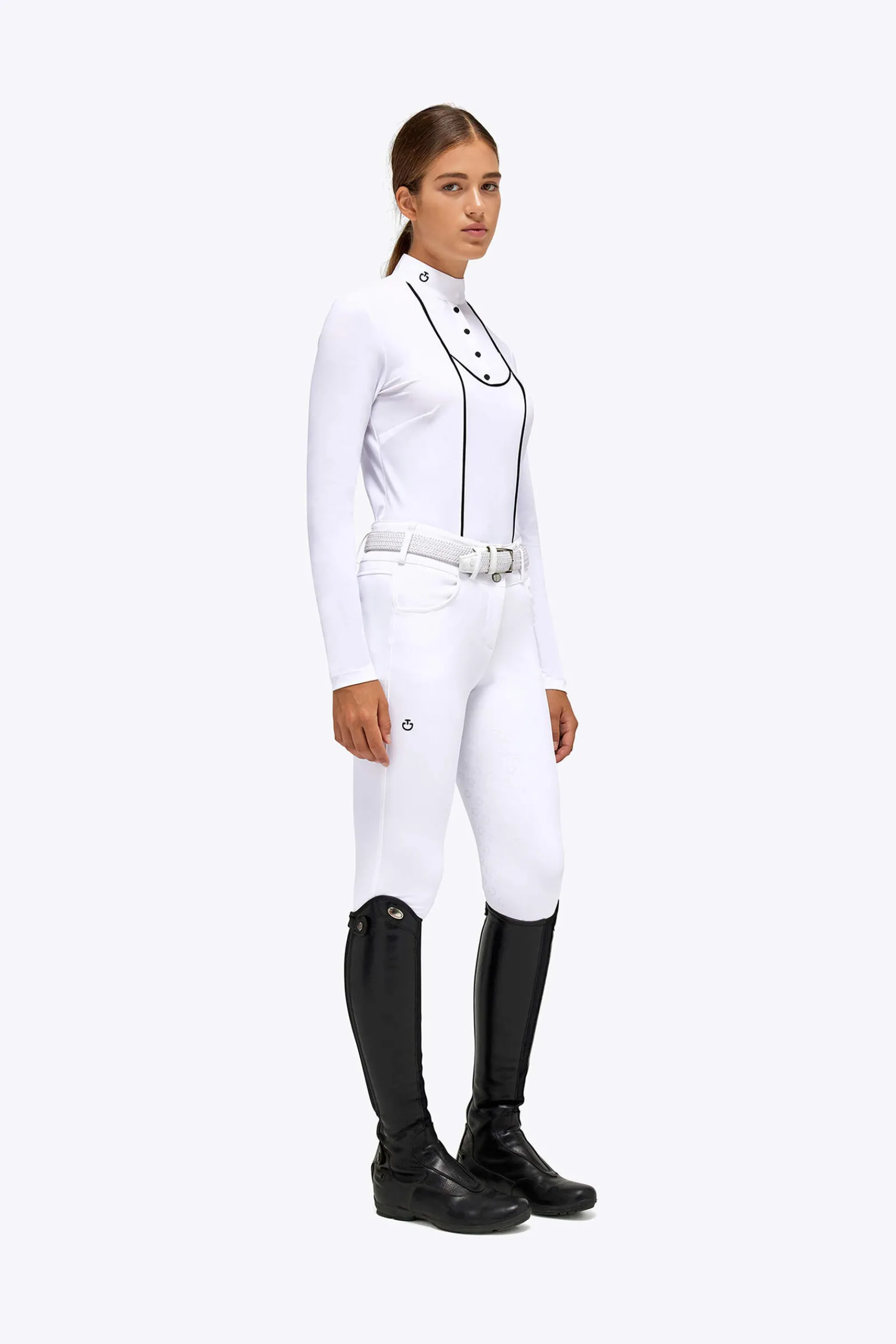 Sale Cavalleria Toscana Tech Jersey Piqué Women Women Show Clothing|Tops & T-shirts