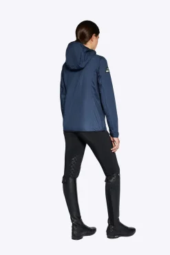 New Cavalleria Toscana Tricolour Enblem Hooded Jacket Women Riding Jumpers & Fleeces