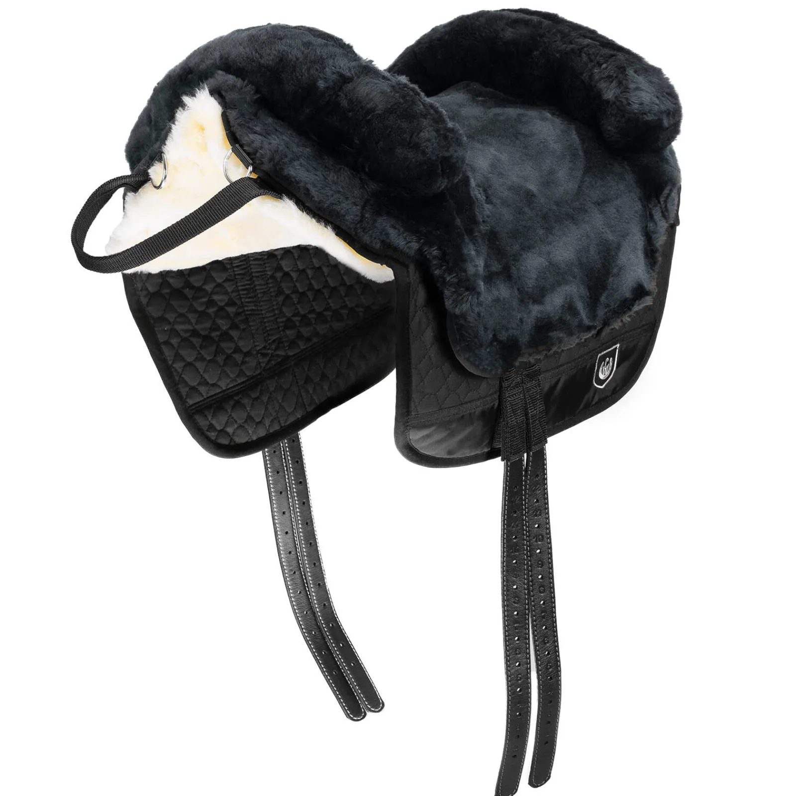 Clearance Bareback Iberica Plus Lambskin Saddle, Shetland Saddles