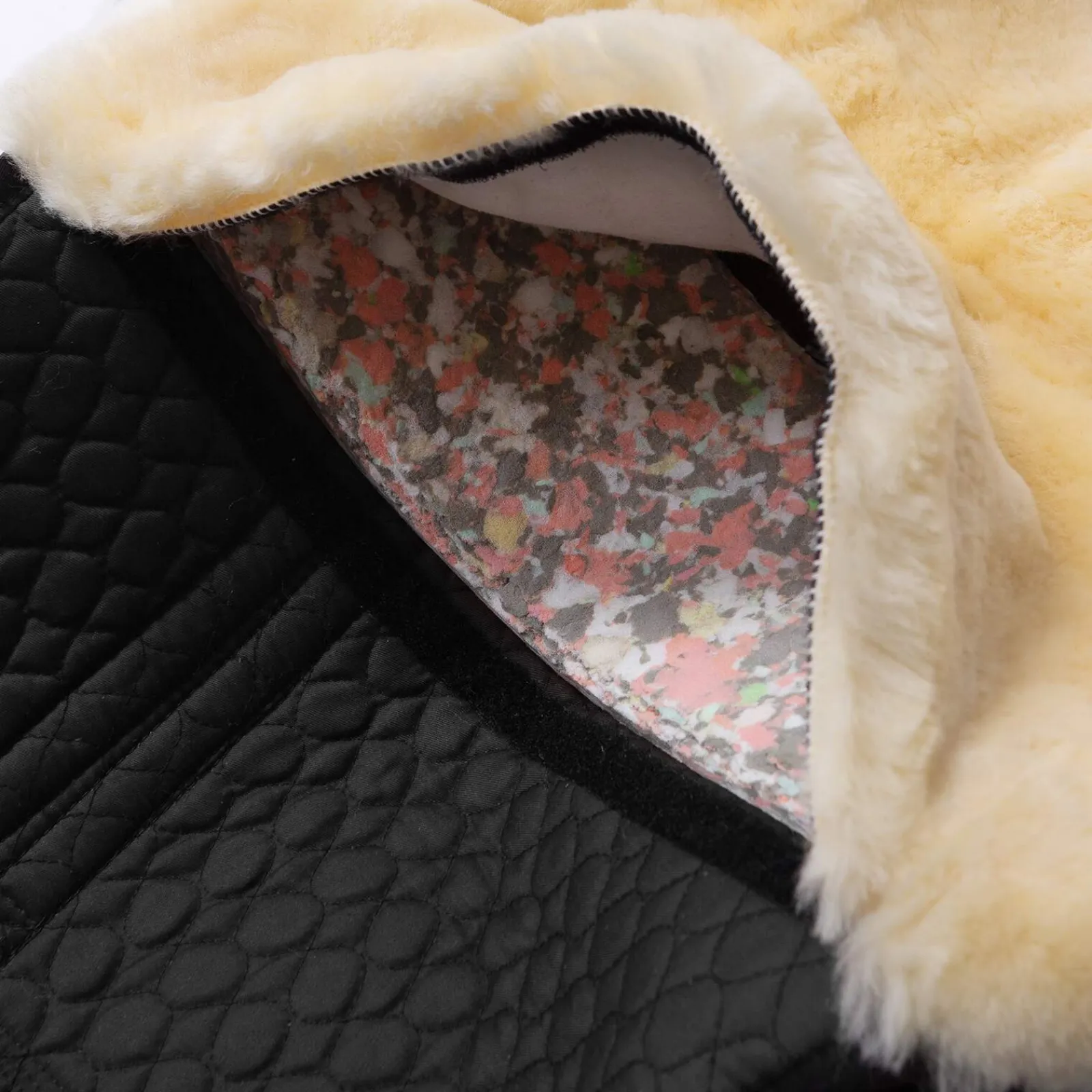 Clearance Bareback Iberica Plus Lambskin Saddle, Shetland Saddles