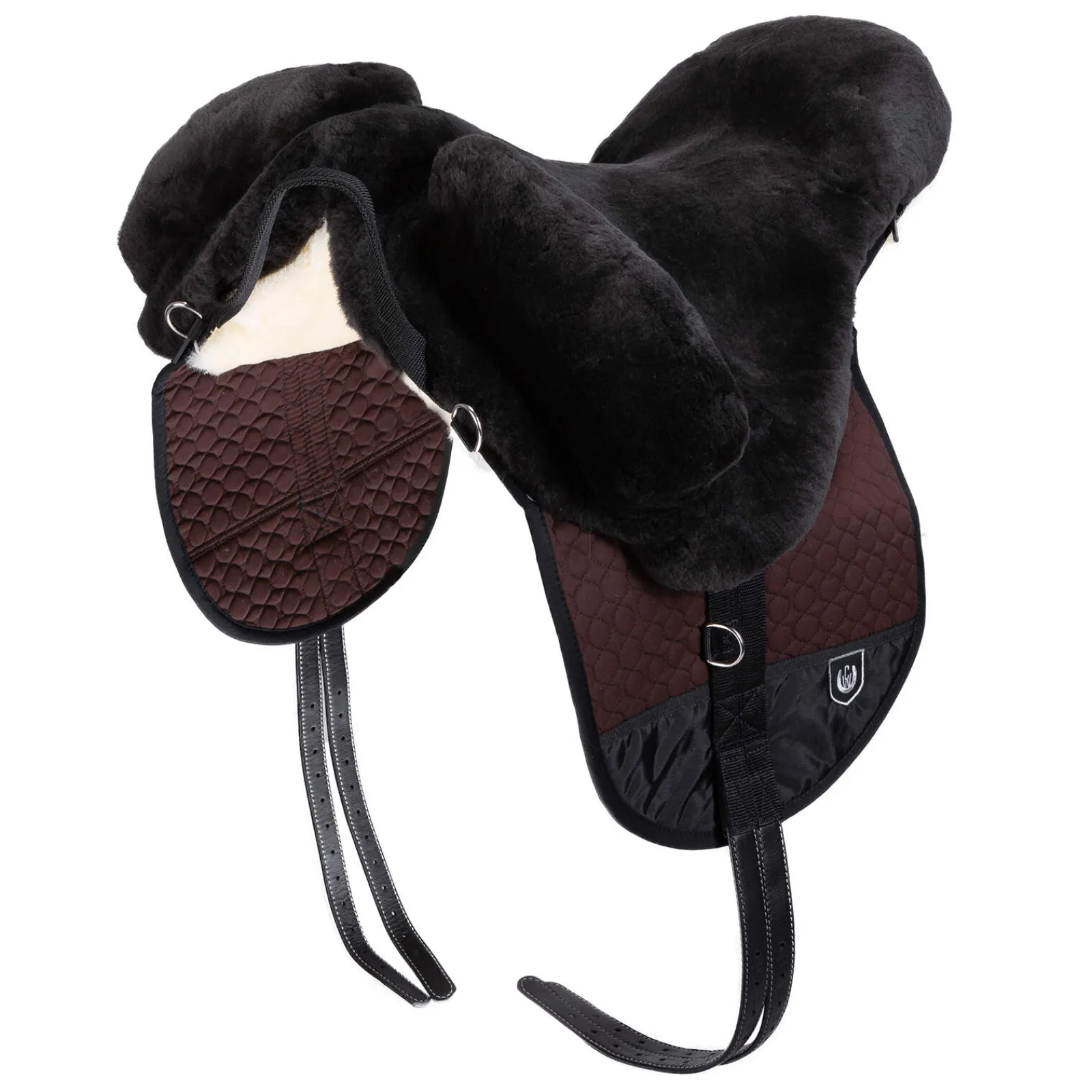 Clearance Premium Plus Shetland Lambskin Saddle Saddles