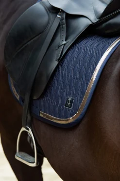 Fashion Classic Sports Dressage Saddle Cloth Mattgloss Contrast SS24 Dressage Saddle Pads