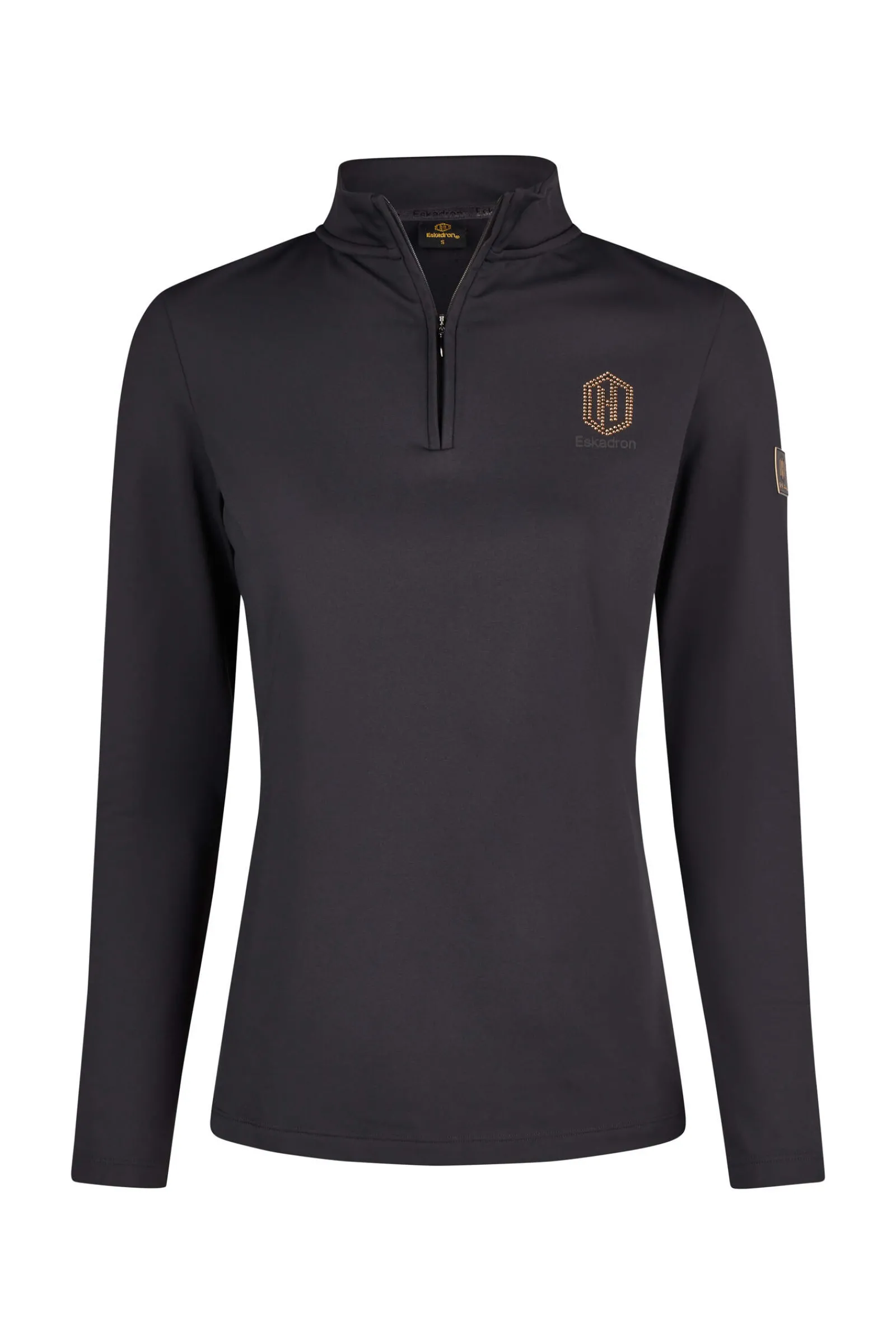 Online Fanatics AW24 Longsleeved 1/2 Zip Shirt Women Tops & T-shirts