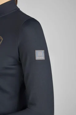 Online Fanatics AW24 Longsleeved 1/2 Zip Shirt Women Tops & T-shirts