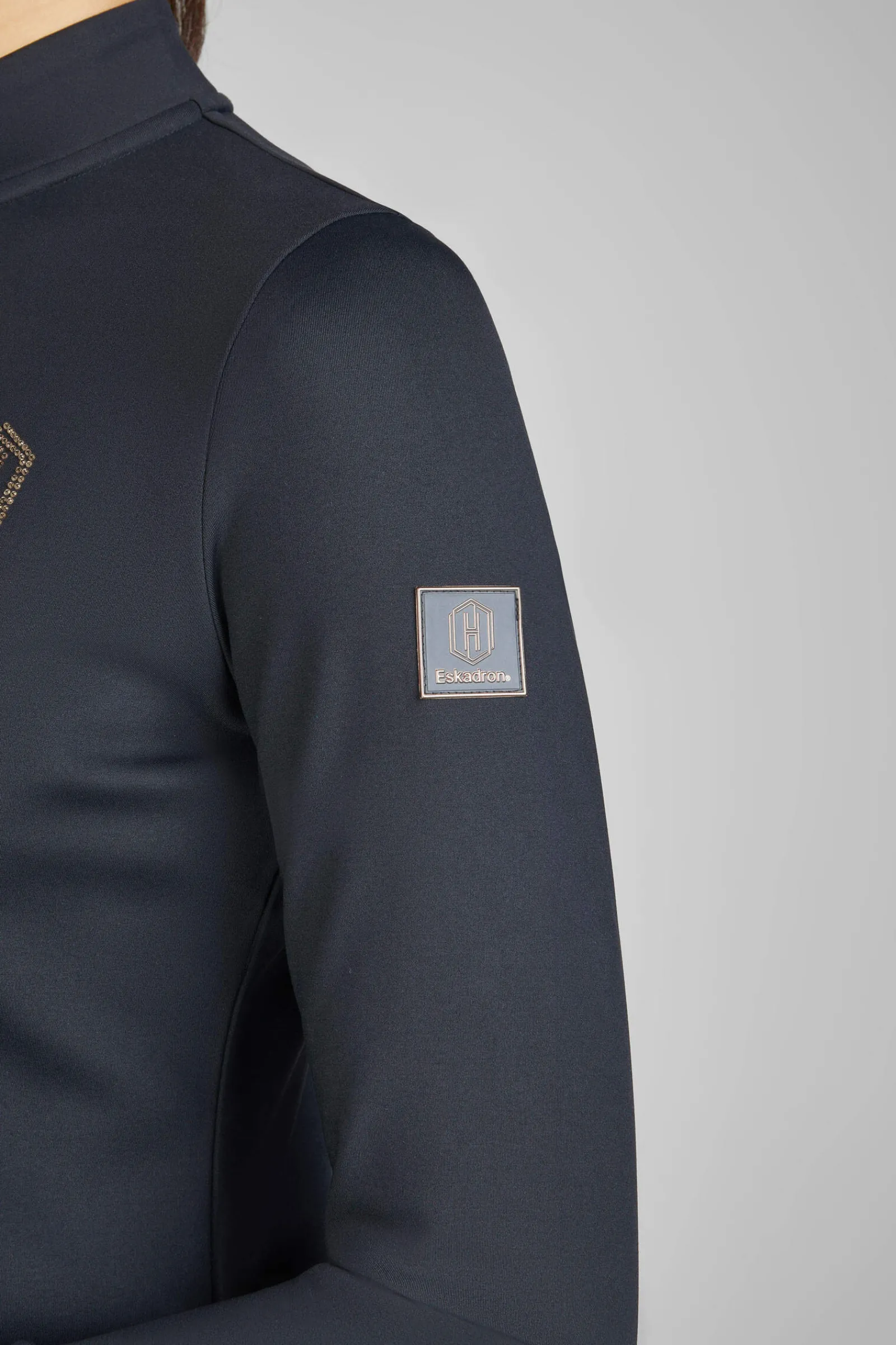 Online Fanatics AW24 Longsleeved 1/2 Zip Shirt Women Tops & T-shirts