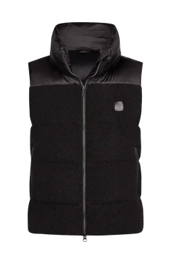 New Fanatics AW24 Quilted Teddy Fleece Waistcoat Women Coats & Jackets