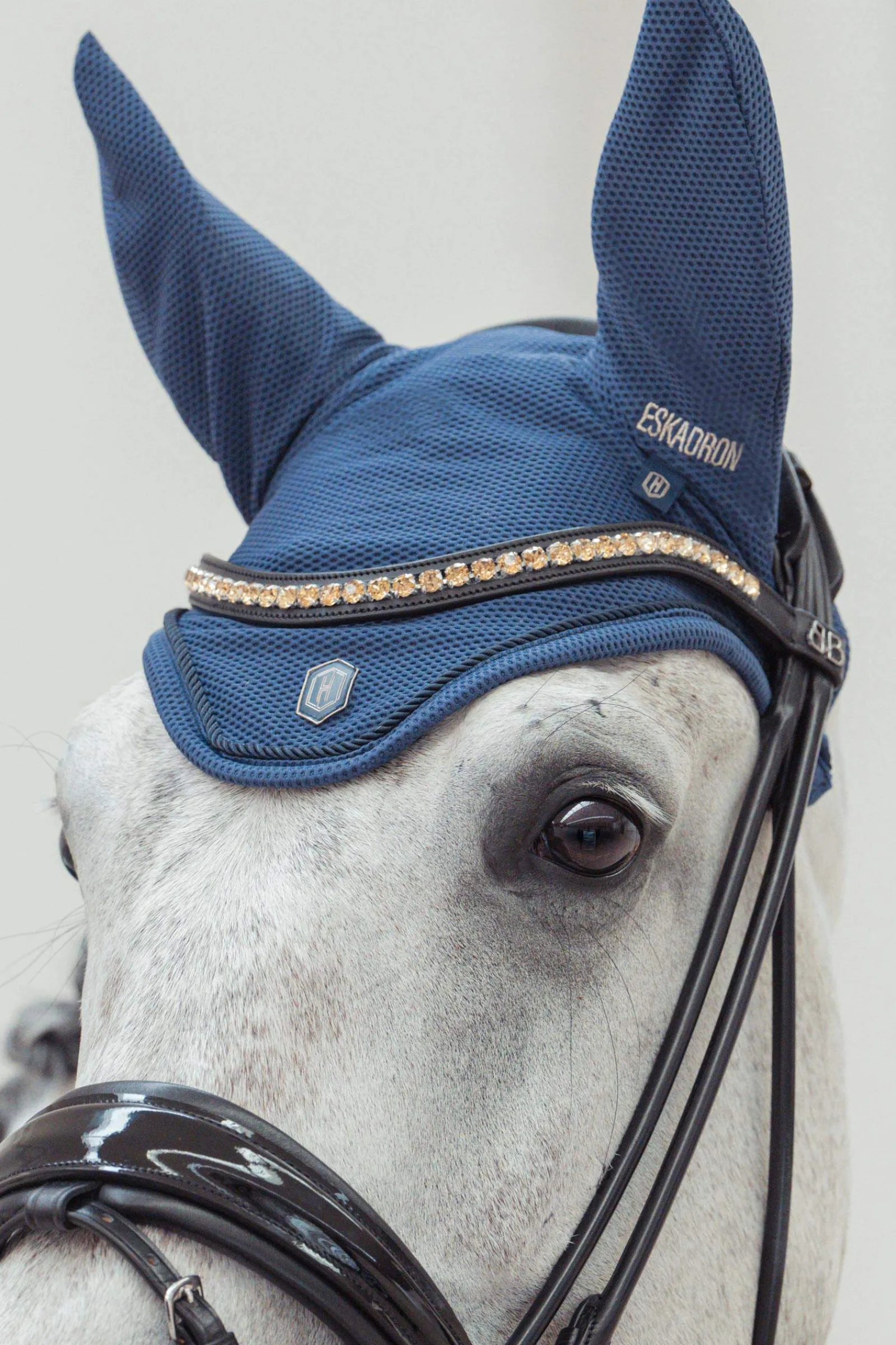 New Heritage AW24 Dynair Mesh Sport Fly Hood Ear Bonnets & Fly Veils|Ear Bonnets & Fly Veils