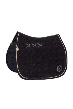 Fashion Heritage AW24 Velour Emblem Dressage Saddle Pad Dressage Saddle Pads