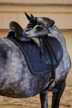 Hot Platinum 22 Sparkle Dressage Saddle Pad Dressage Saddle Pads