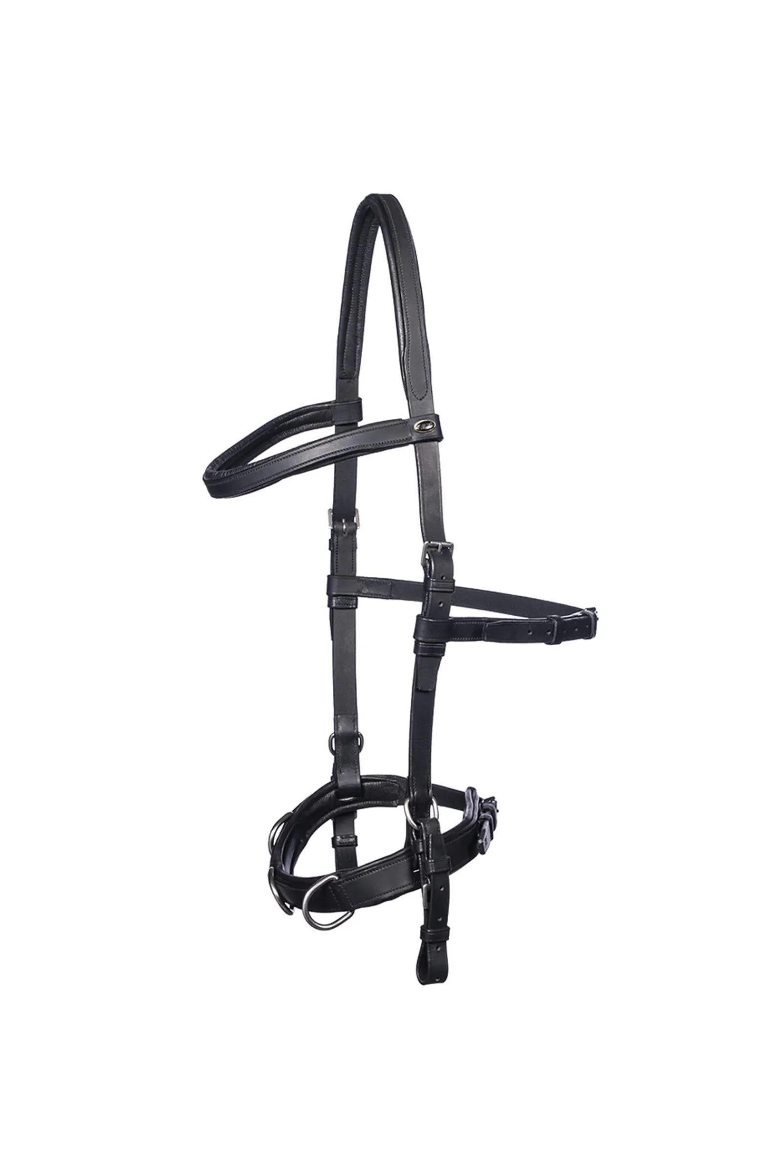Hot F.R.A. Freedom Riding Articles Baro Cavesson, Leather (Shire) Lunging Cavessons|Lunging Cavessons