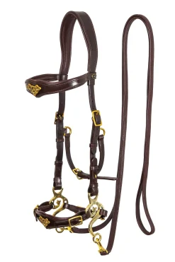 Sale F.R.A. Freedom Riding Articles Imperial Hackamore Bridle With Reins (System 2) Shire Bridles & Nosebands