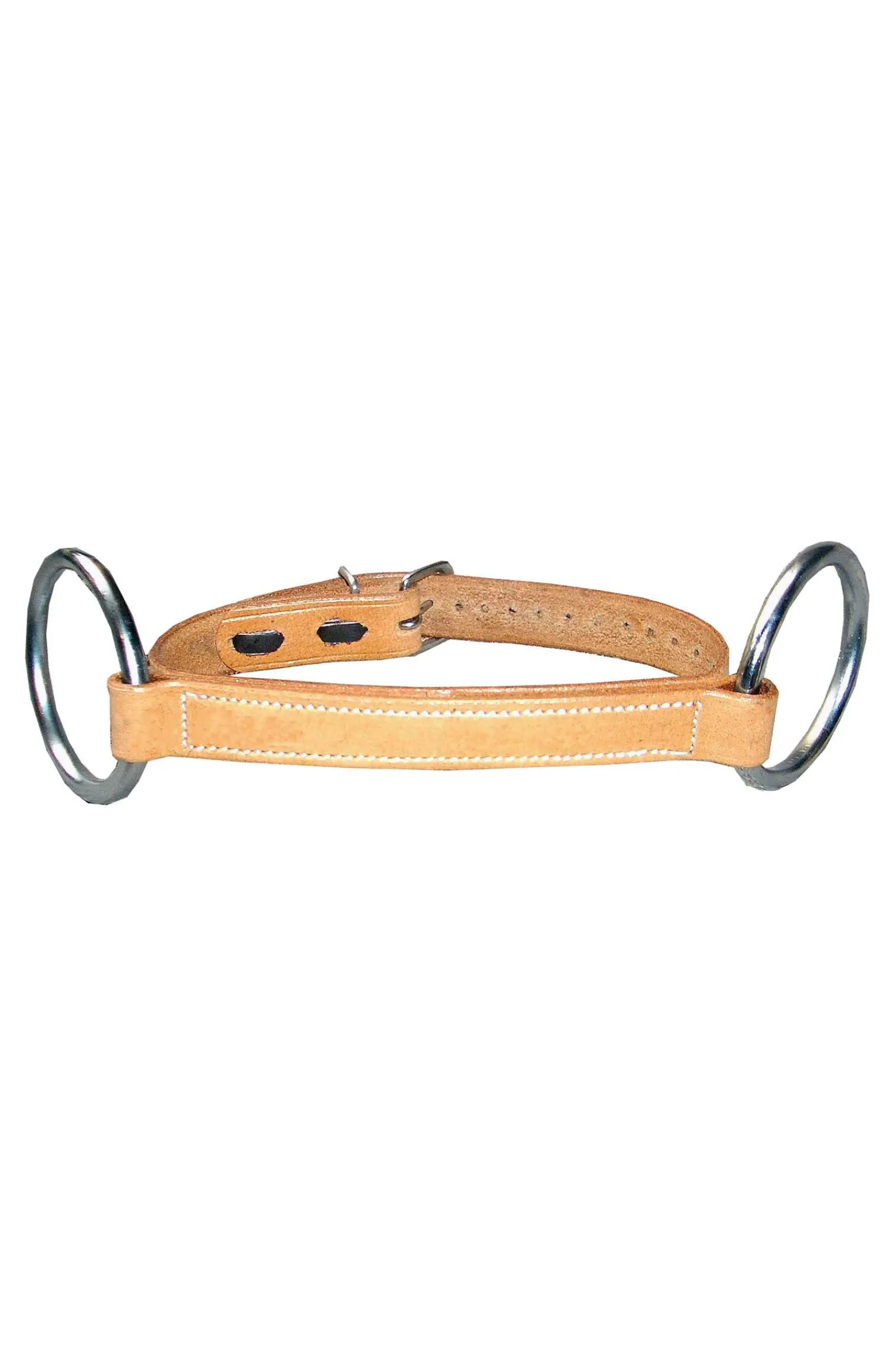 Best F.R.A. Freedom Riding Articles Tabal Leather Bit with Chinbelt Western|Loose Ring Snaffles