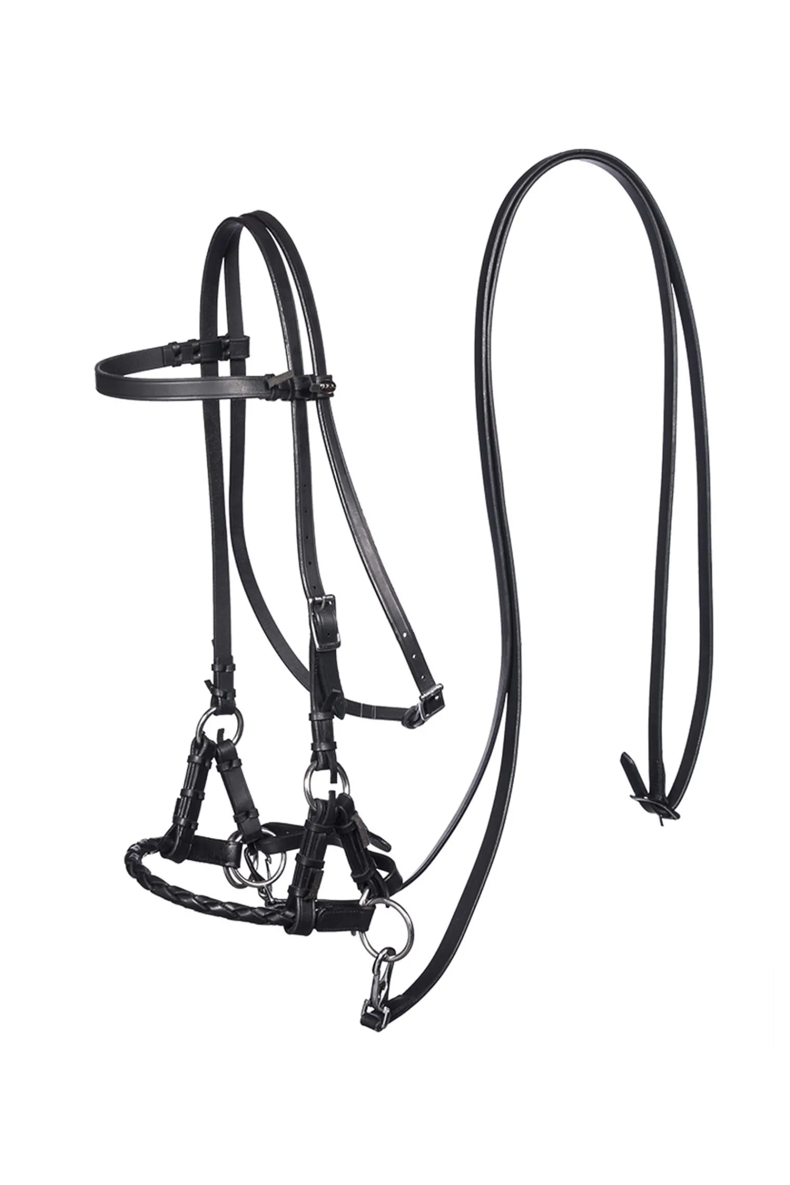 Sale F.R.A. Freedom Riding Articles Pariba Sidepull (System 3) Woven Noseband, w/reins Bridles & Nosebands