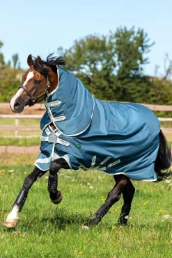 Best Amigo AmEco 12 Plus Turnout Rug With Detachable Neck, 100g Lightweight Turnout Rugs