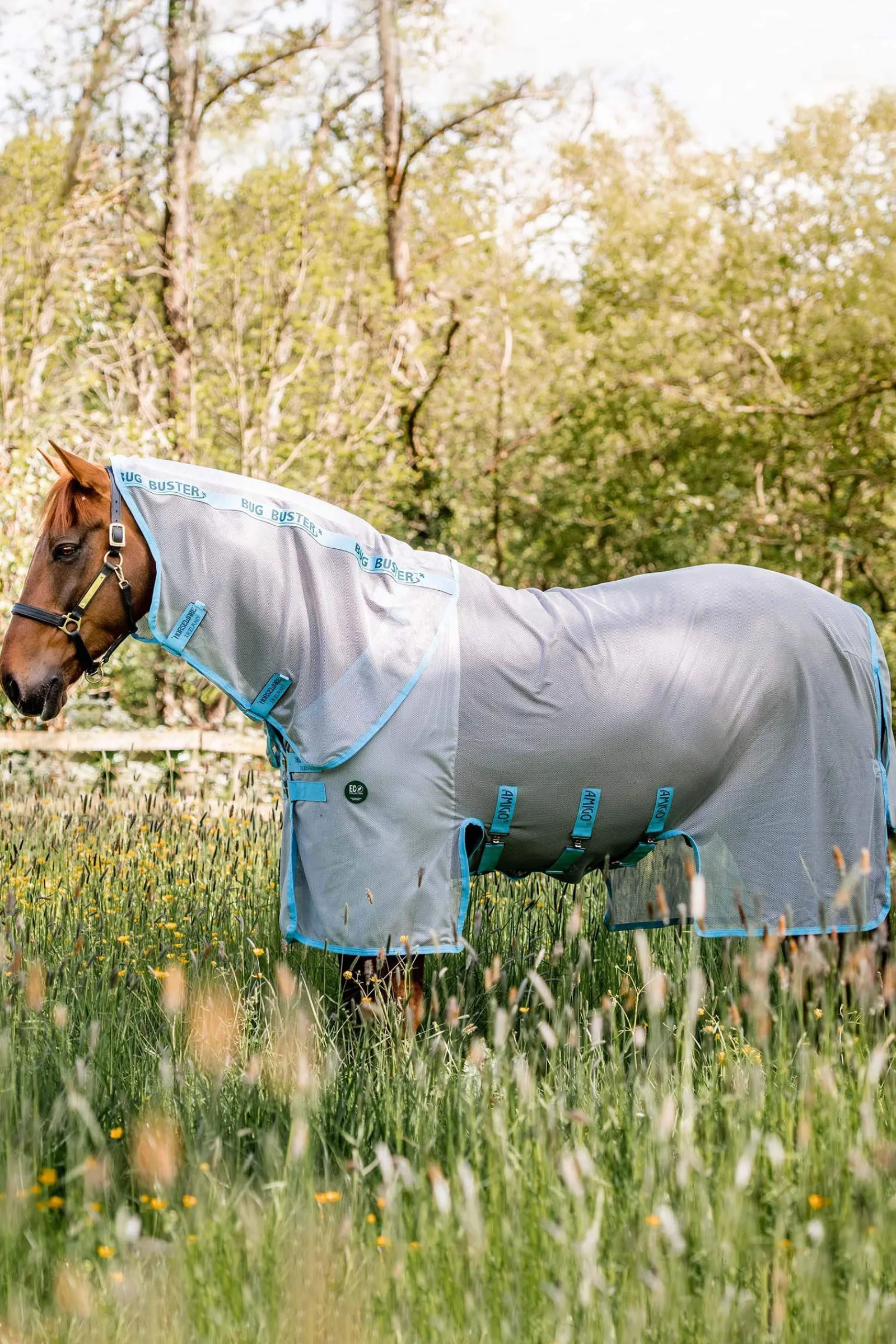New Amigo AmEco Bug Buster Fly Rug With Detachable Neck Fly Rugs|Fly Rugs