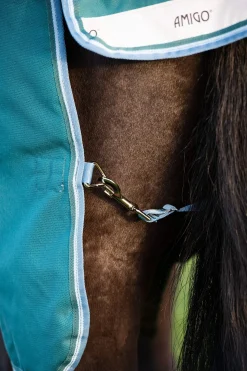 Fashion Amigo Bravo 12 Wug Turnout Rug With High Neck, 0g Lightweight Turnout Rugs