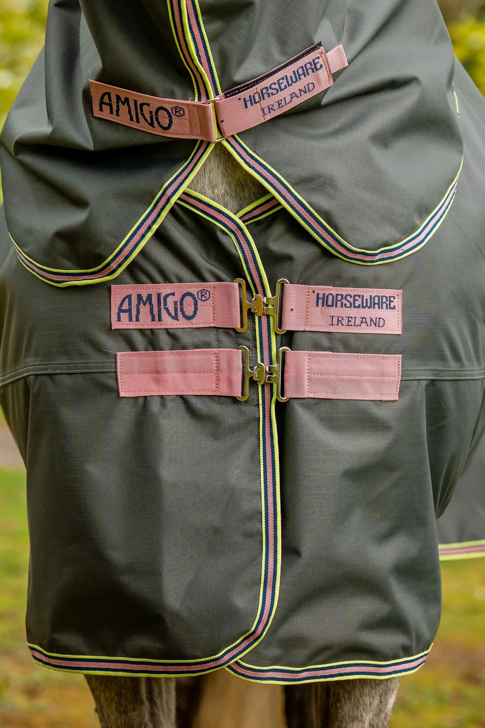 Best Amigo Hero Ripstop Plus Turnout Rug With Detachable Neck, 0g Lightweight Turnout Rugs