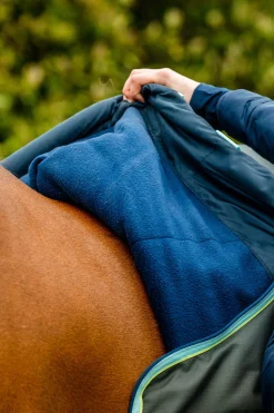 Best Amigo Hero Ripstop Turnout Rug With Fleece Lining, 50g Lightweight Turnout Rugs