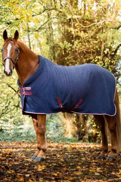 Fashion Embossed Cosy Neck Cooler Fleece Horse Rugs & Cooler Rugs