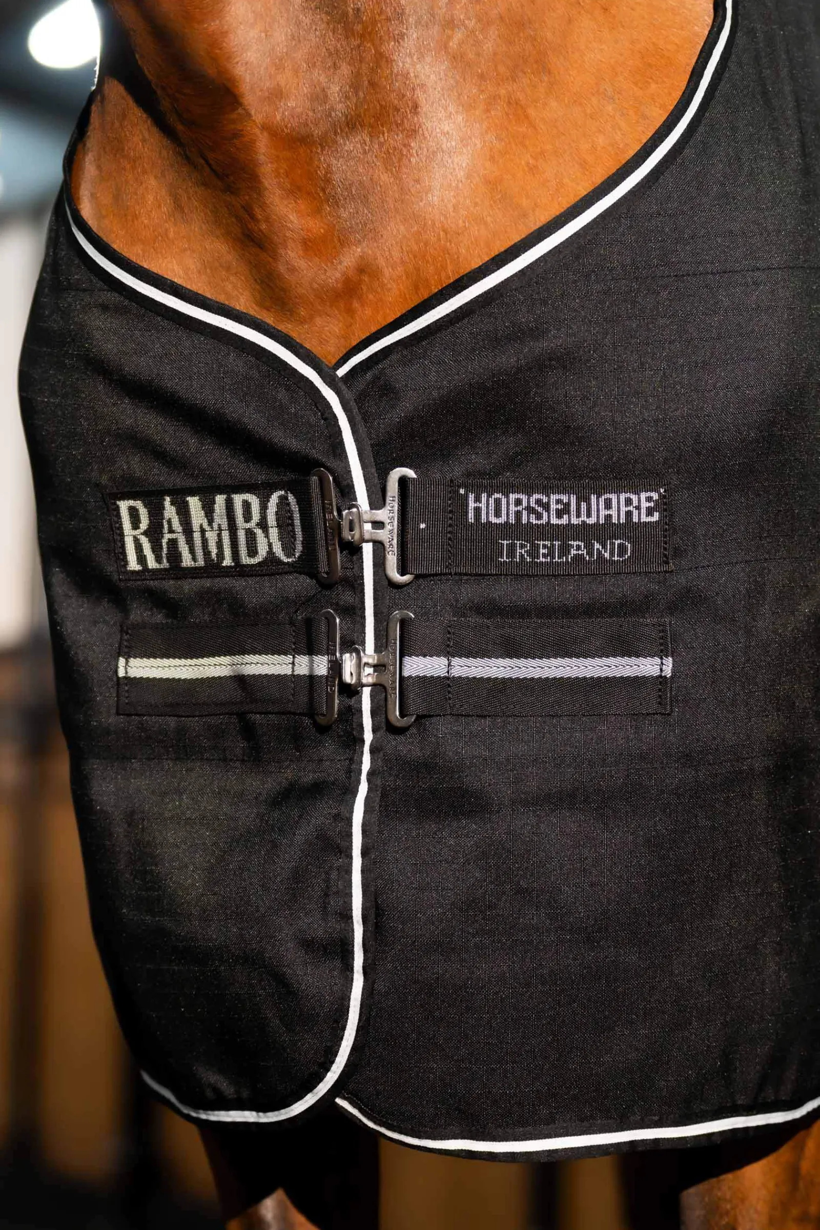 Fashion Rambo Stable Rug With Microfiber Lining, 0g Stable Rugs & Liners