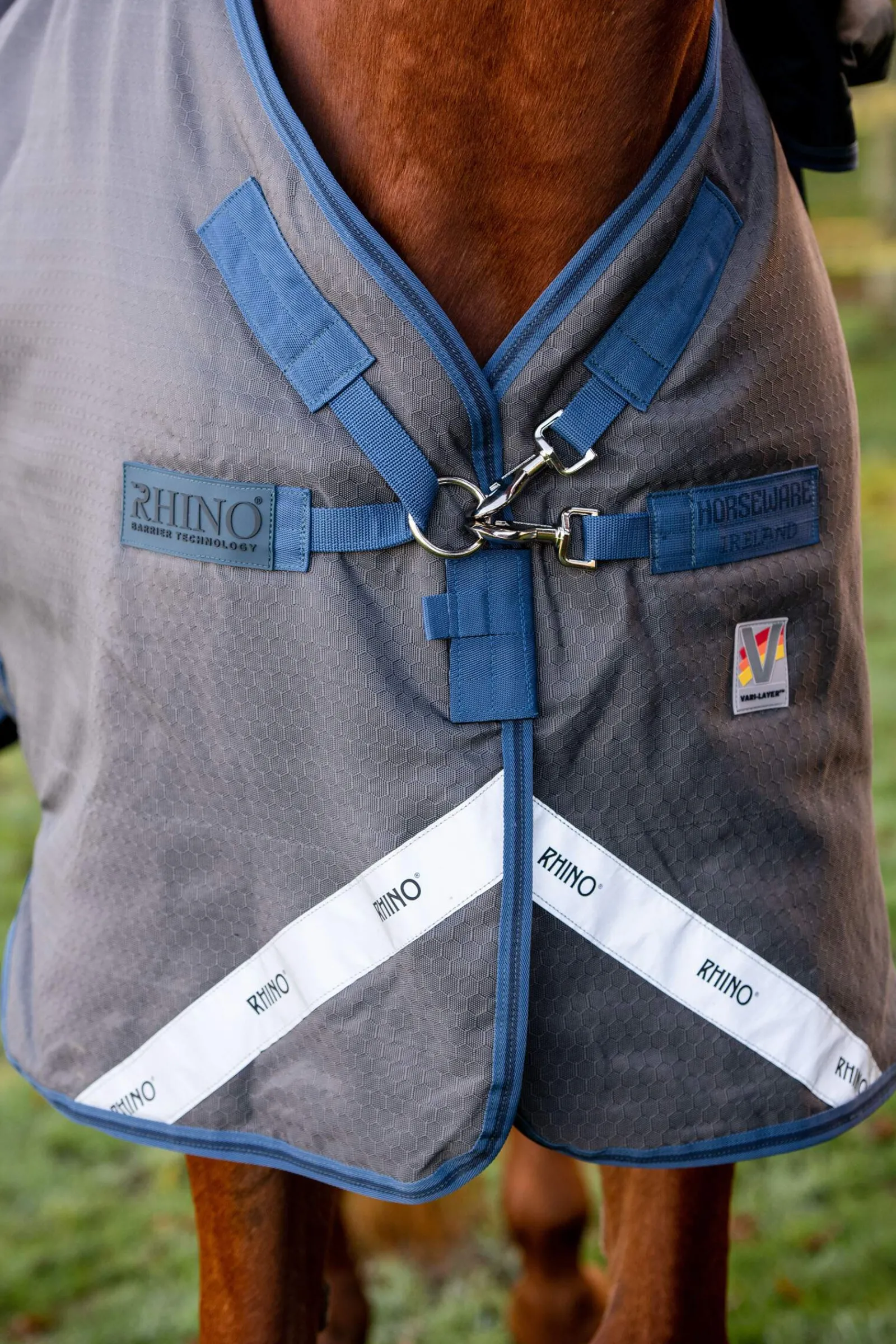 Outlet Rhino Hexstop Plus Vari-Layer Turnout Rug, 250g Medium & Heavyweight Turnout Rugs|Lightweight Turnout Rugs